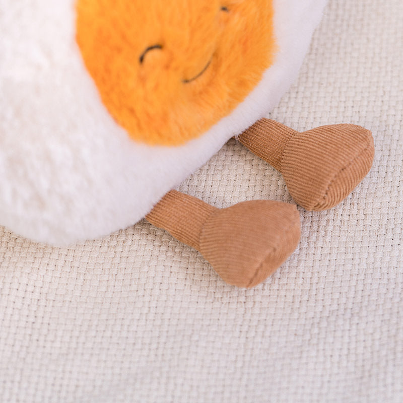 Cute Boiled Egg Plush Toy