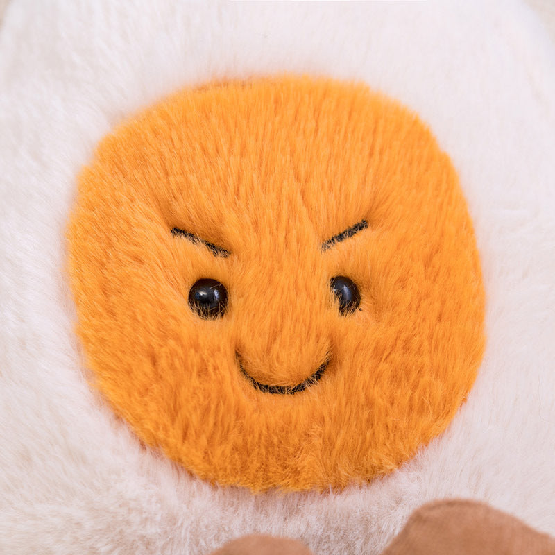 Cute Boiled Egg Plush Toy