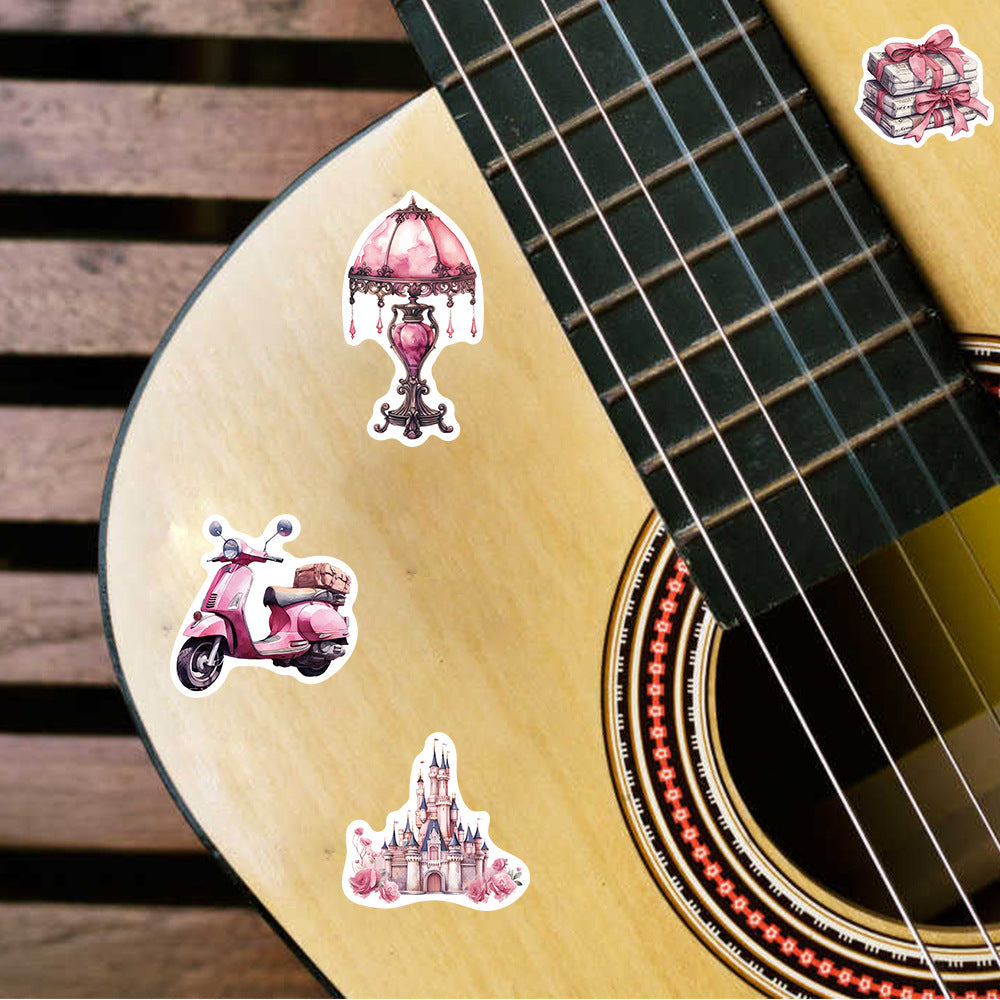 Waterproof 60 Retro Holiday Graffiti Stickers