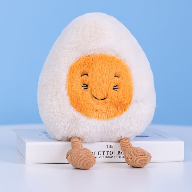 Cute Boiled Egg Plush Toy