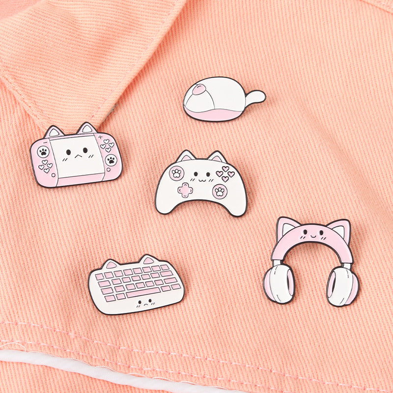 New Girls' Game Brooch Clothing Accessories