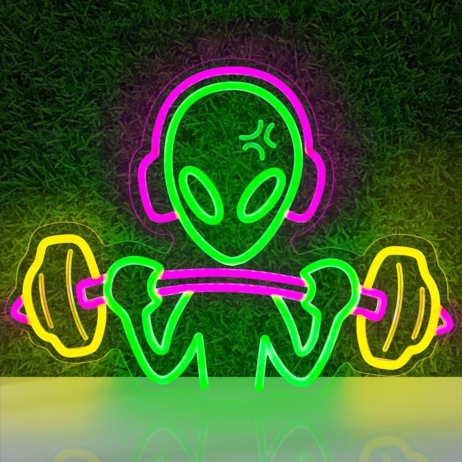 Neon Alien Alien Decorative English Letters