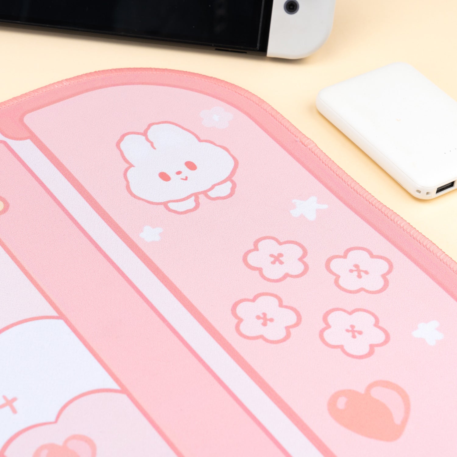 Cute Rabbit Large Thickened Non-Slip Gaming Mouse Pad