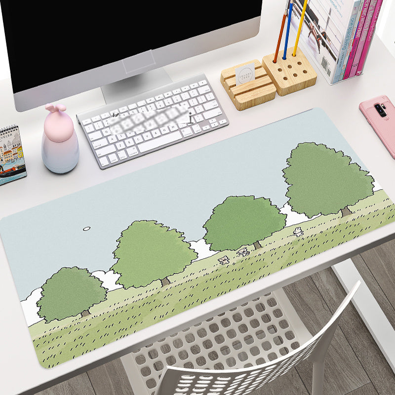 Single Sided Creative Printed Rubber Mouse Pad