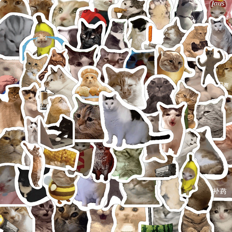 110 Cute Cat Stickers Funny